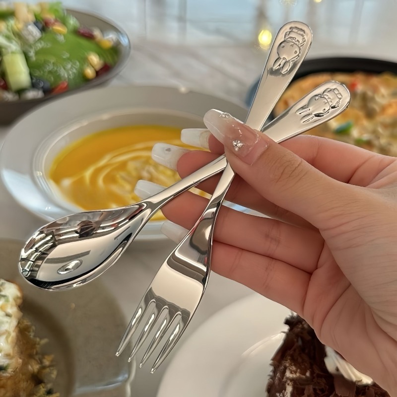 Baby Food In Japan - Kreskówkowa, urocza łyżeczka dla dzieci ze