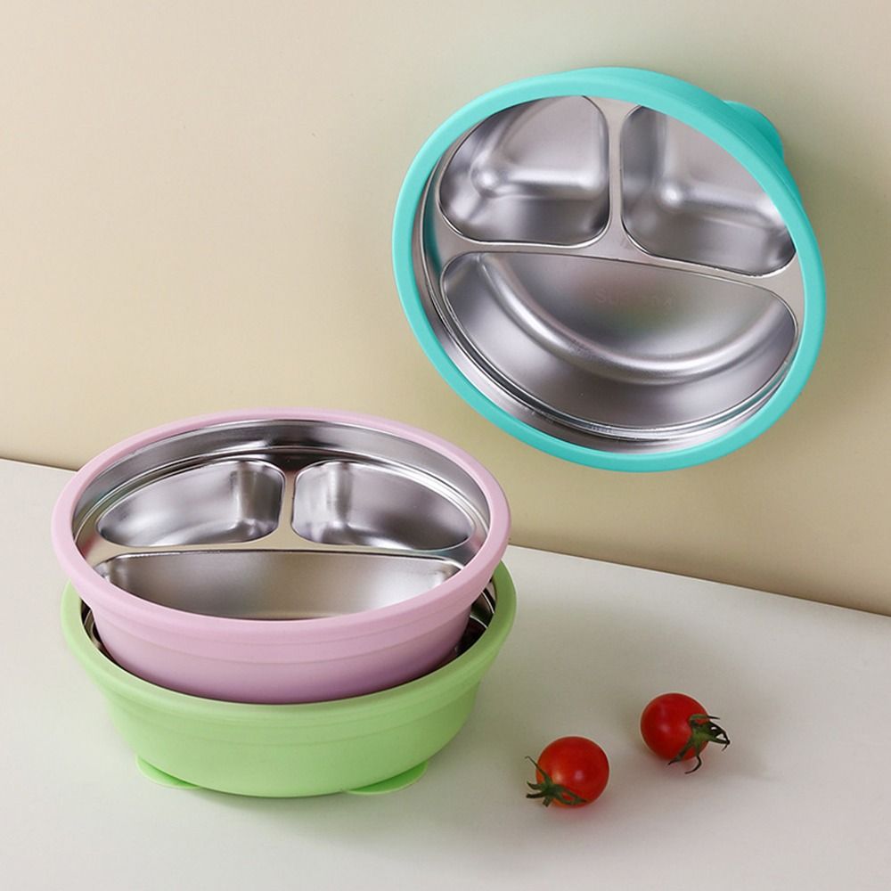 Silicone Suction Bowl - Silikonowy talerzyk dla dzieci z przyssawką,