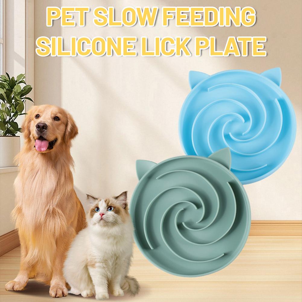 Silicone Suction Bowl - Urocza miska spowalniająca jedzenie dla zwierząt,