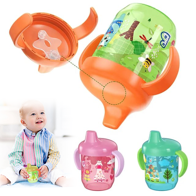 Baby Food Jars With Lids - Uroczy kubek dla niemowląt z dzióbkiem