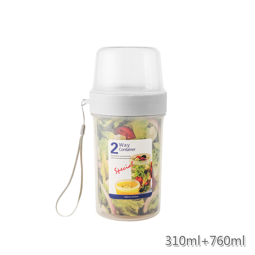 Baby Food Jars With Lids - Dwupoziomowy szczelny pojemnik na żywność, przenośny