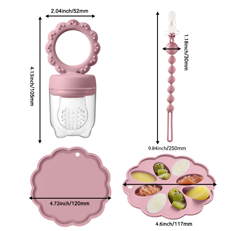 Silikonowy podajnik na owoce d – Baby Food Pouches 1 Year Old recenzja i cena