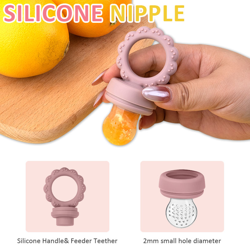 Silikonowy podajnik na owoce d – Baby Food Pouches 1 Year Old recenzja i cena