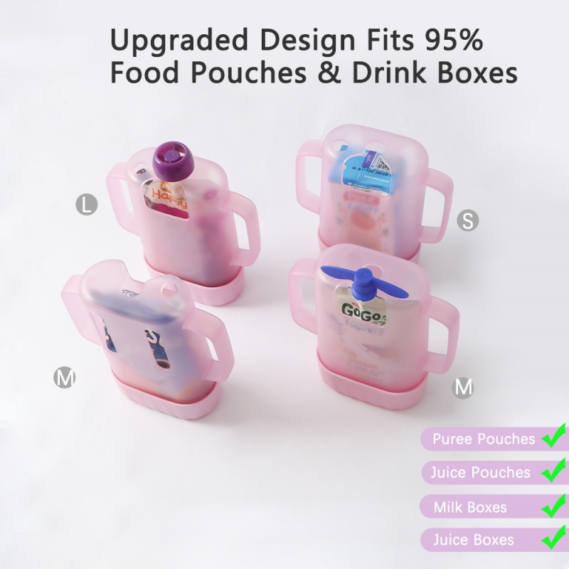BIBOO Uchwyt na woreczki z pod – Baby Food Pouches 1 Year Old recenzja i cena