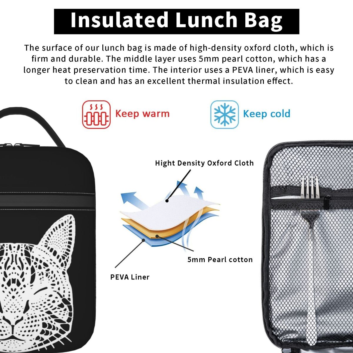 Torba termiczna na lunch dla k – Baby Food Lasagna recenzja i cena