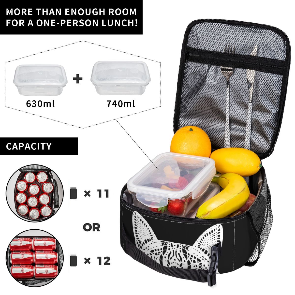 Torba termiczna na lunch dla k – Baby Food Lasagna recenzja i cena