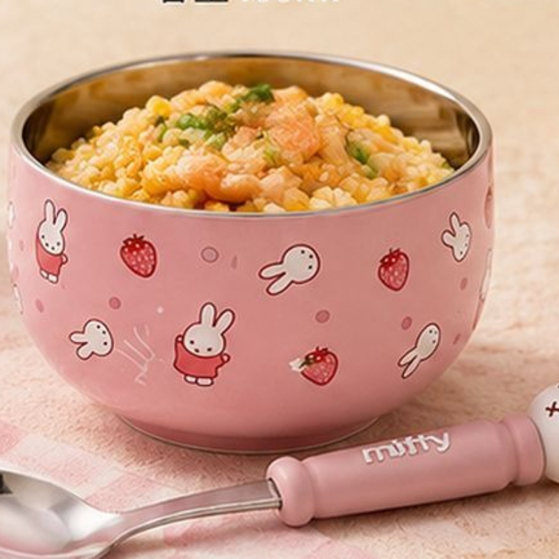 Kreskówkowa, kawaii miseczka M – Baby Food In Japan recenzja i cena