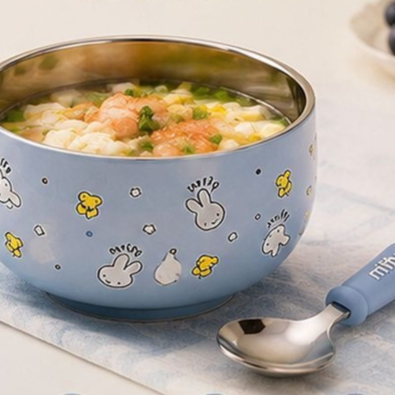 Kreskówkowa, kawaii miseczka M – Baby Food In Japan recenzja i cena