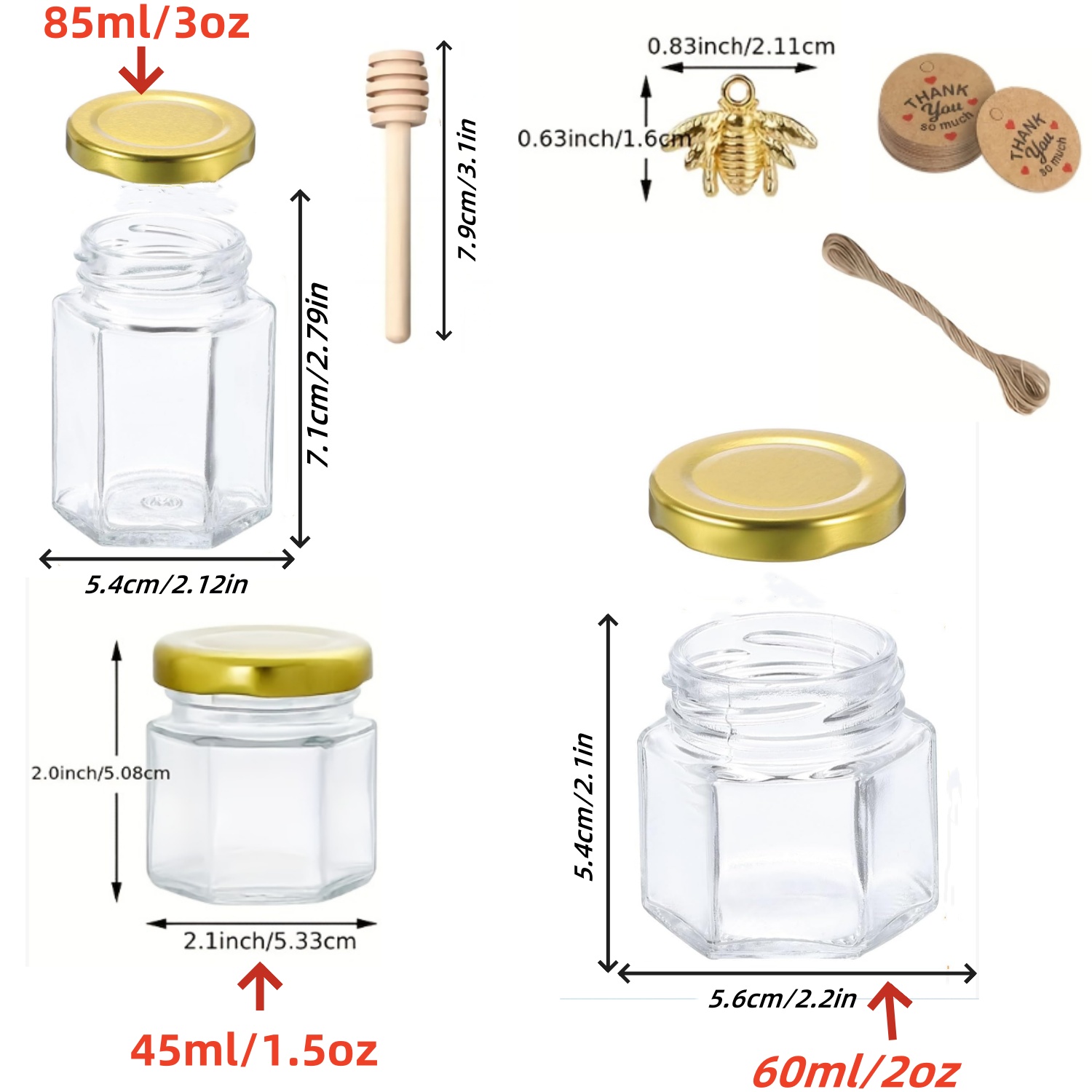 12/20/30/50/60 szt. - Mini sło – Baby Food Glass Jars recenzja i cena
