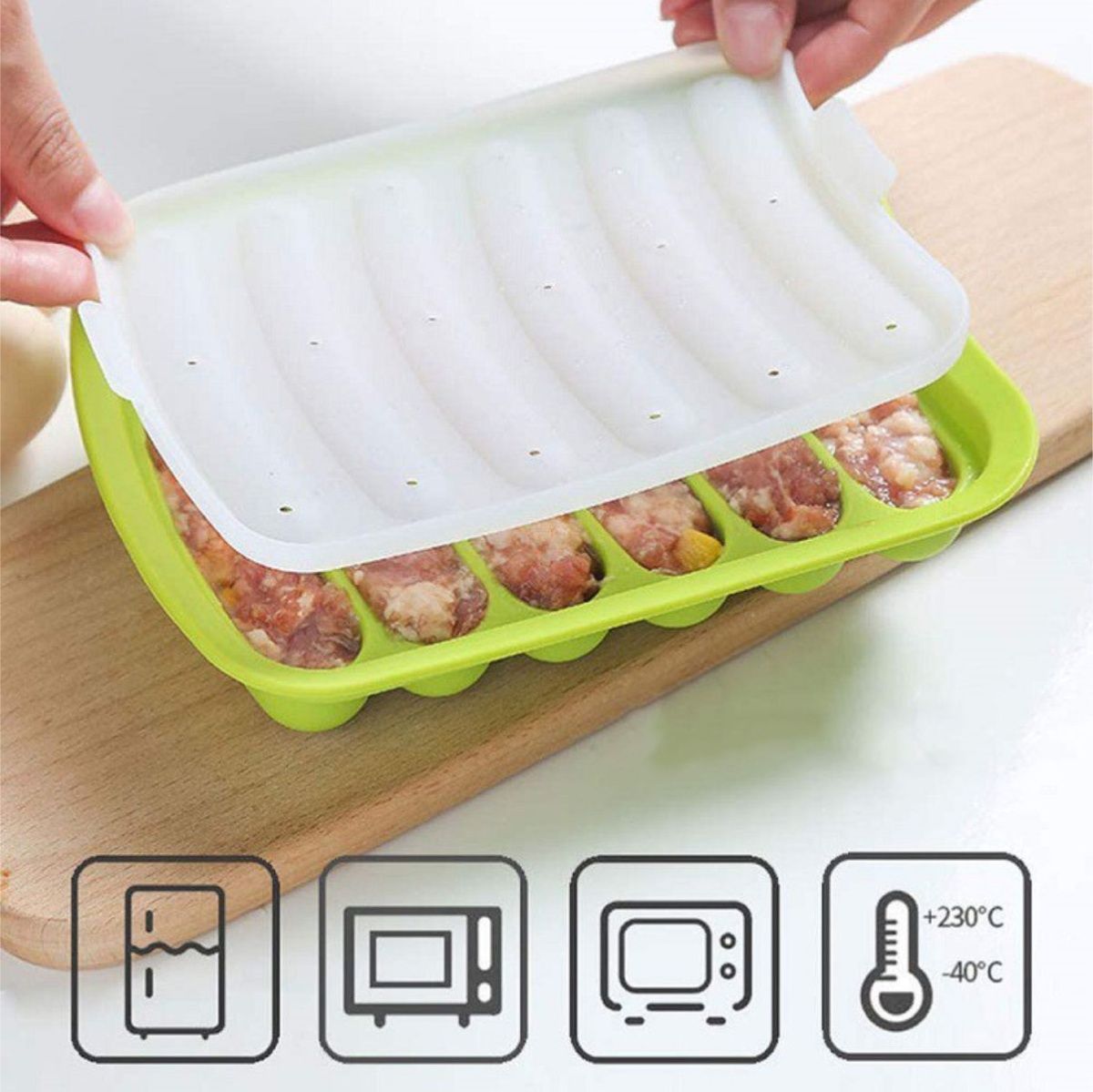 Forma silikonowa do kiełbas, d – Baby Food Dogs recenzja i cena