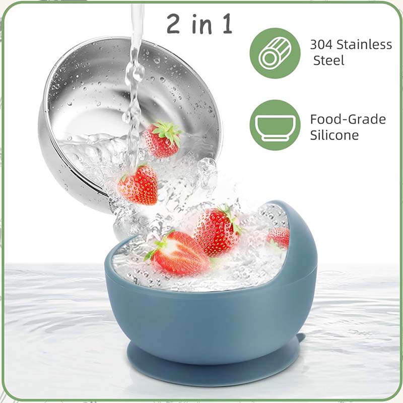 3-częściowy zestaw miski do ka – Silicone Suction Bowl recenzja i cena