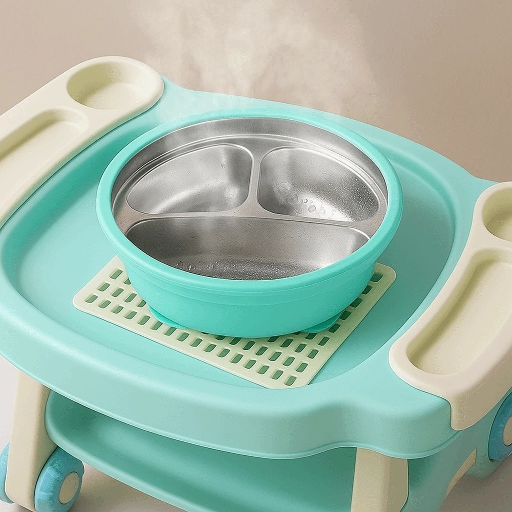 Silikonowy talerzyk dla dzieci – Silicone Suction Bowl recenzja i cena