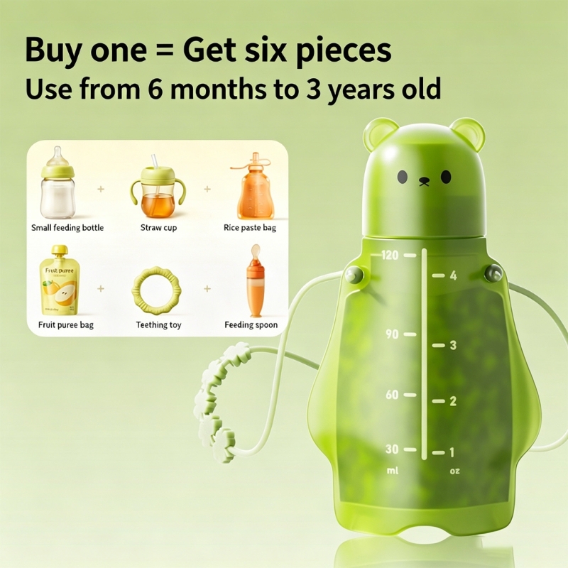 Silikonowy woreczek na puree o – Baby Food Pouches 1 Year Old recenzja i cena