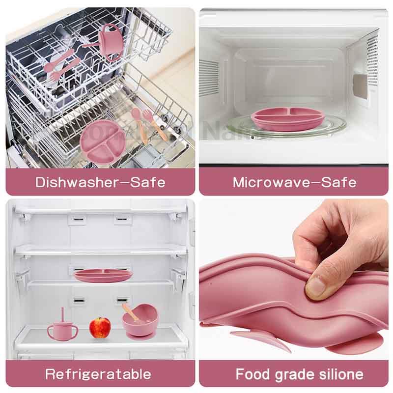6-częściowy zestaw do karmieni – Silicone Suction Bowl recenzja i cena