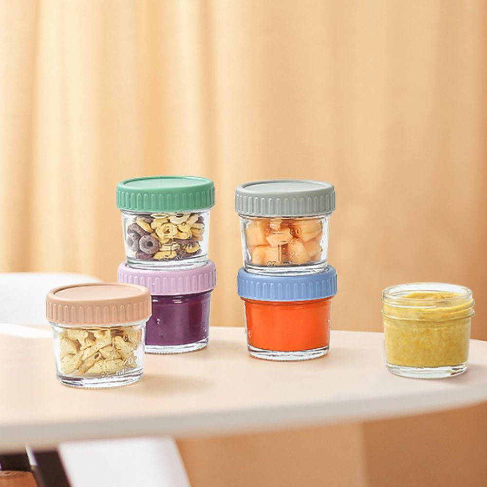 6 szt. Szklanych pojemników na – Baby Food Glass Jars recenzja i cena