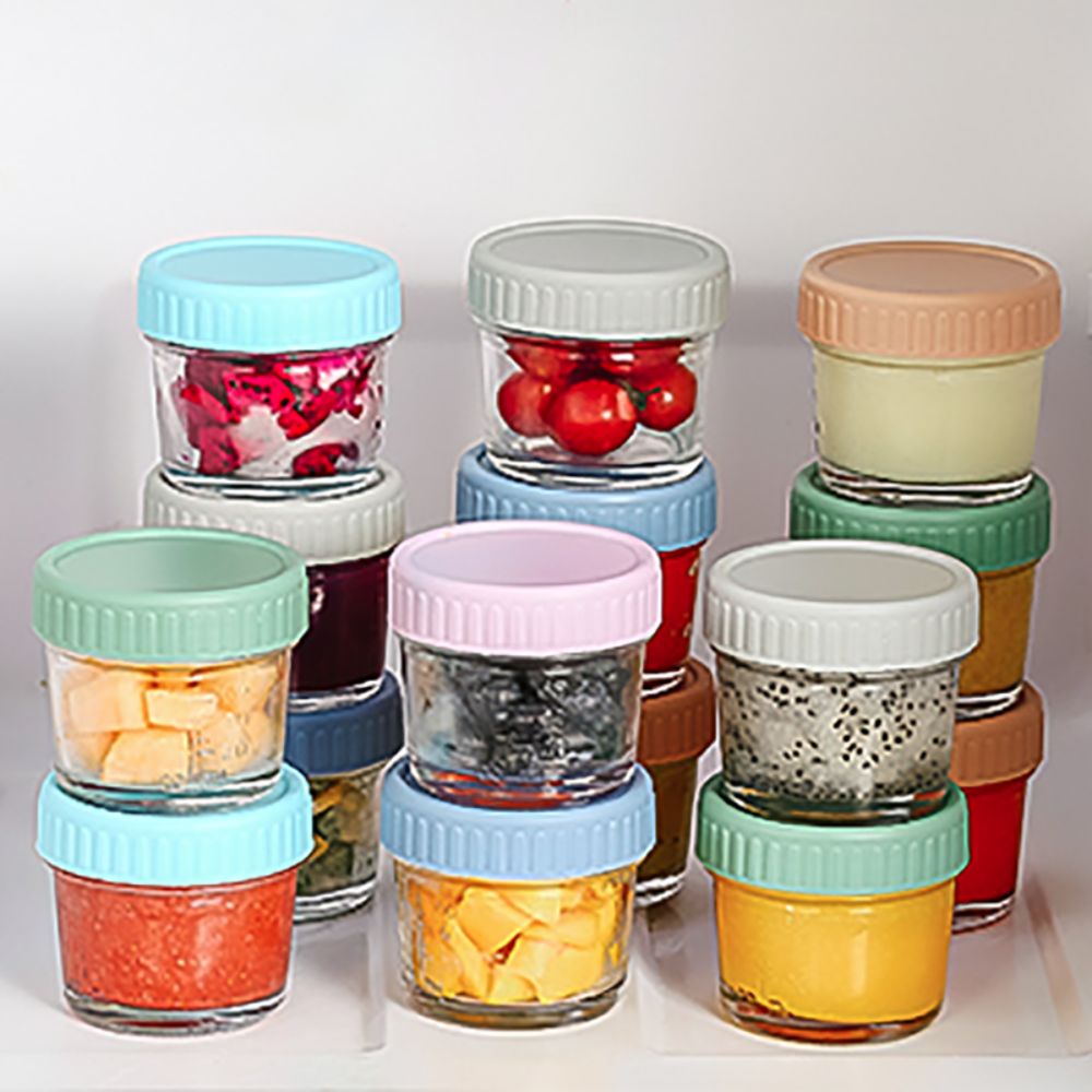 6 szt. Szklane słoiki na żywno – Baby Food Glass Jars recenzja i cena