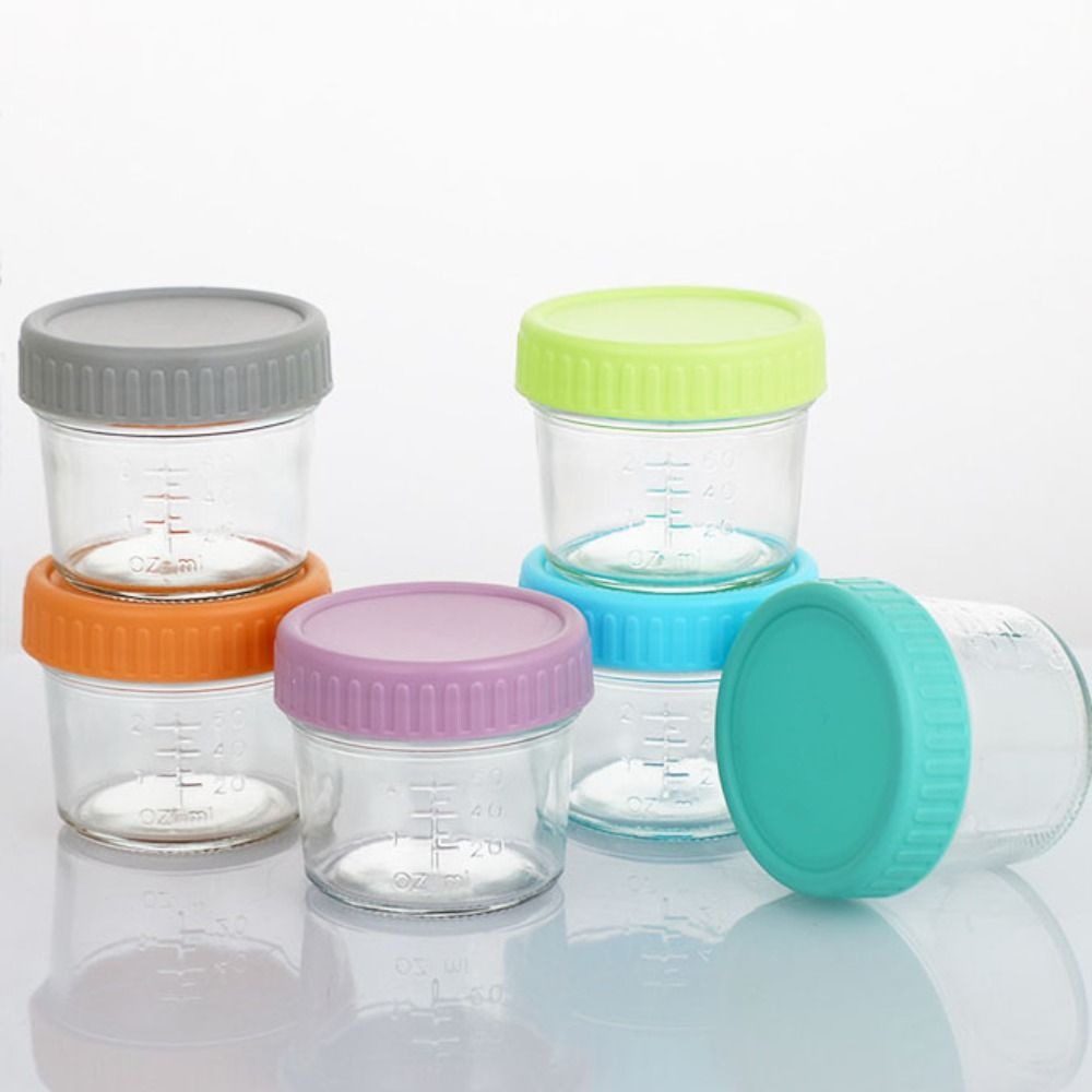 6 szt. Szklane słoiki na żywno – Baby Food Glass Jars recenzja i cena