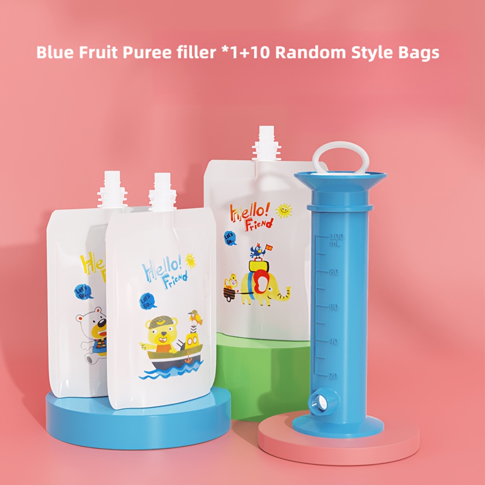 Narzędzie do napełniania żywno – Baby Food Pouches 1 Year Old recenzja i cena