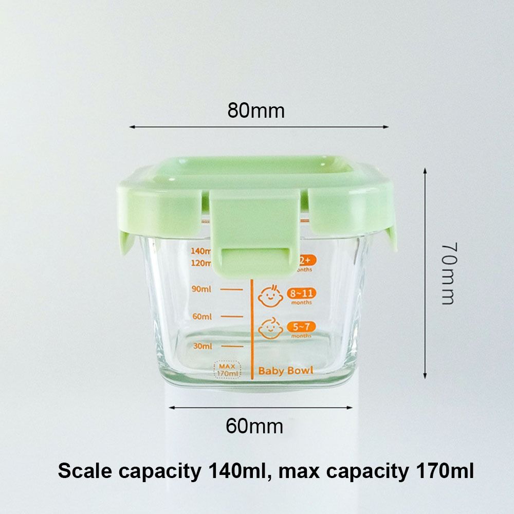 Nowy pojemnik na żywność 170 m – Baby Food Glass Jars recenzja i cena