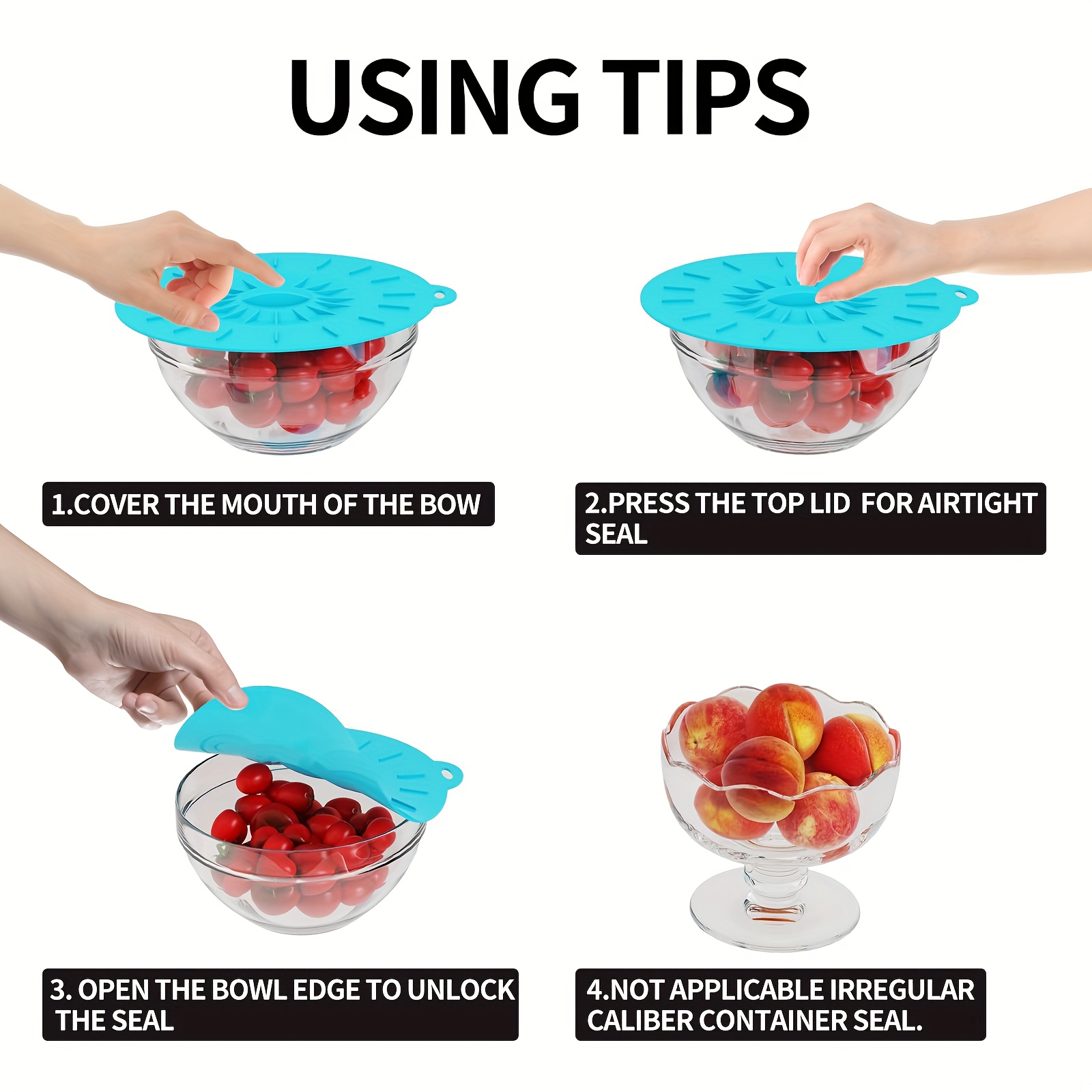 5-częściowy zestaw silikonowyc – Silicone Suction Bowl recenzja i cena
