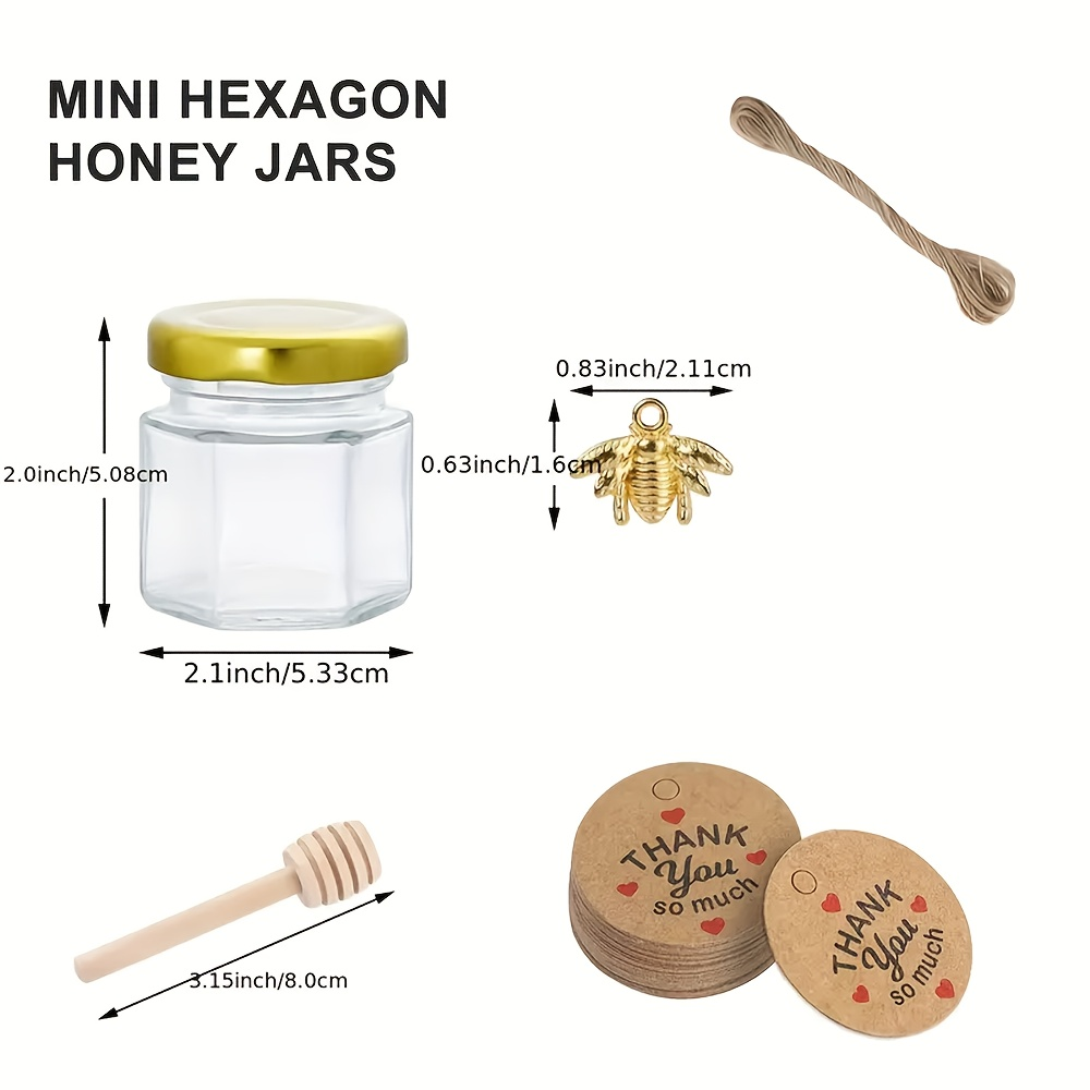 Słoiczki na miód z mini szkła  – Baby Food Glass Jars recenzja i cena