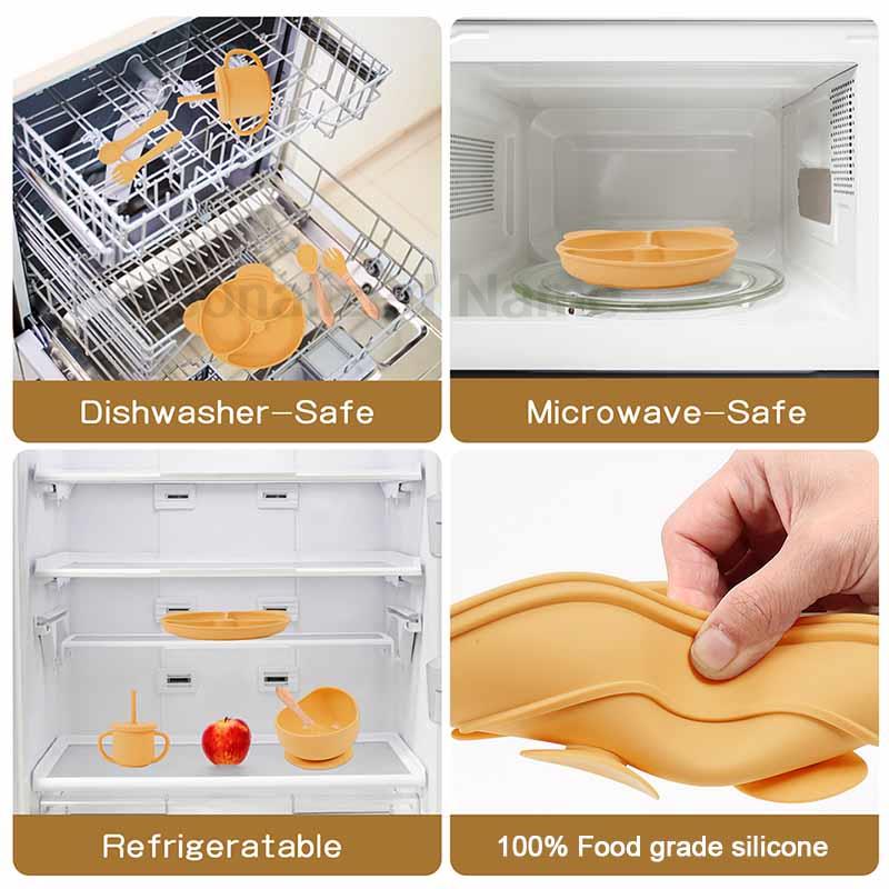 Zestaw do karmienia Silikonowy – Silicone Suction Bowl recenzja i cena