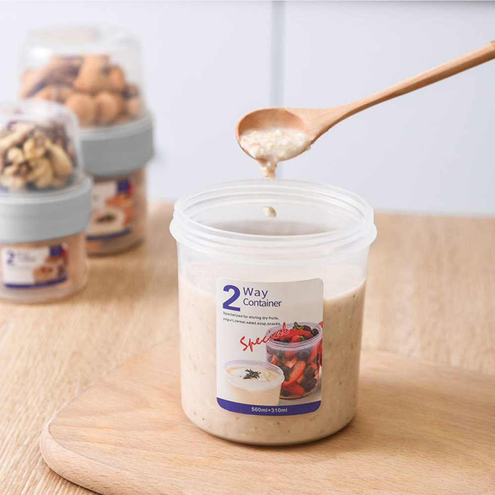 Dwupoziomowy szczelny pojemnik – Baby Food Jars With Lids recenzja i cena